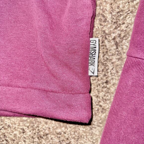 Gymshark Purple Short Sleeve Hoodie - Picture 3 of 8